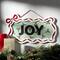 Holly Leaves Joy Sign